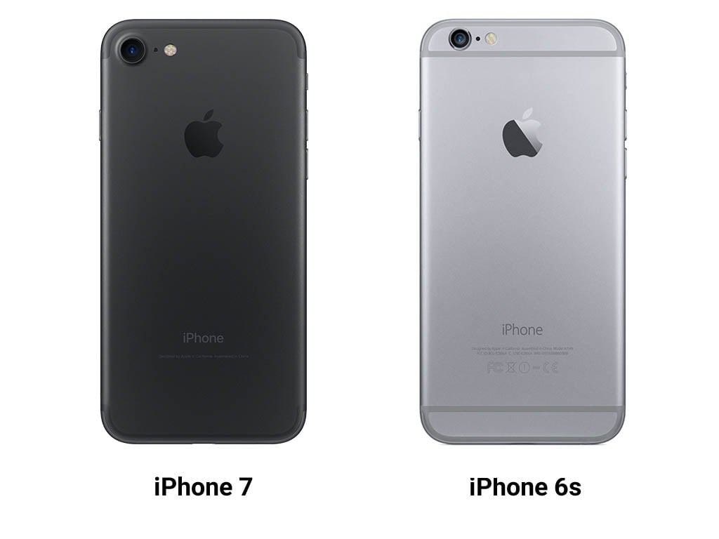 Чем отличается iPhone 6s от iPhone 7