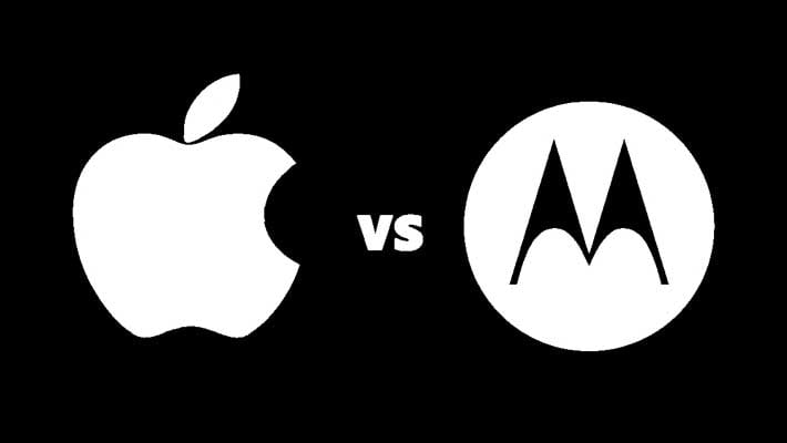 Apple подала иск против Motorola