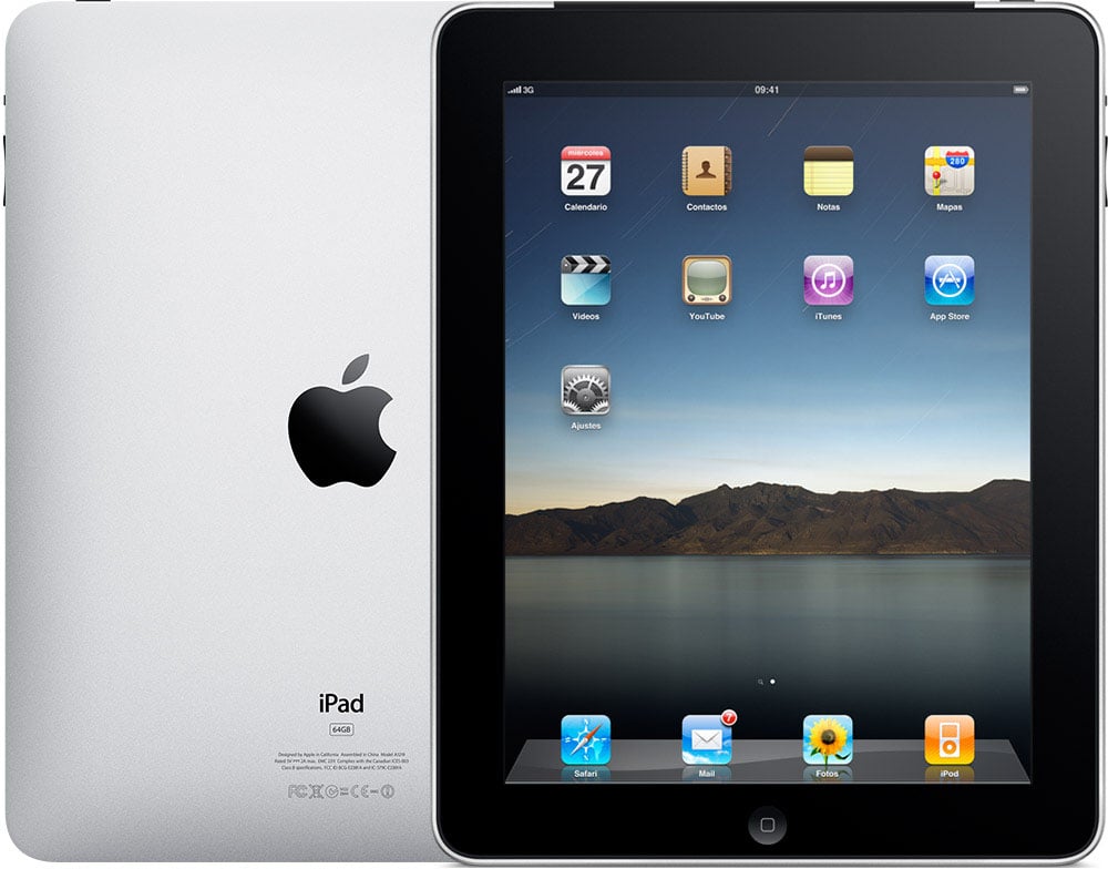 Услуга по ремонту iPad 1 (2010): «Замена стекла (оригинал)» в Москве
